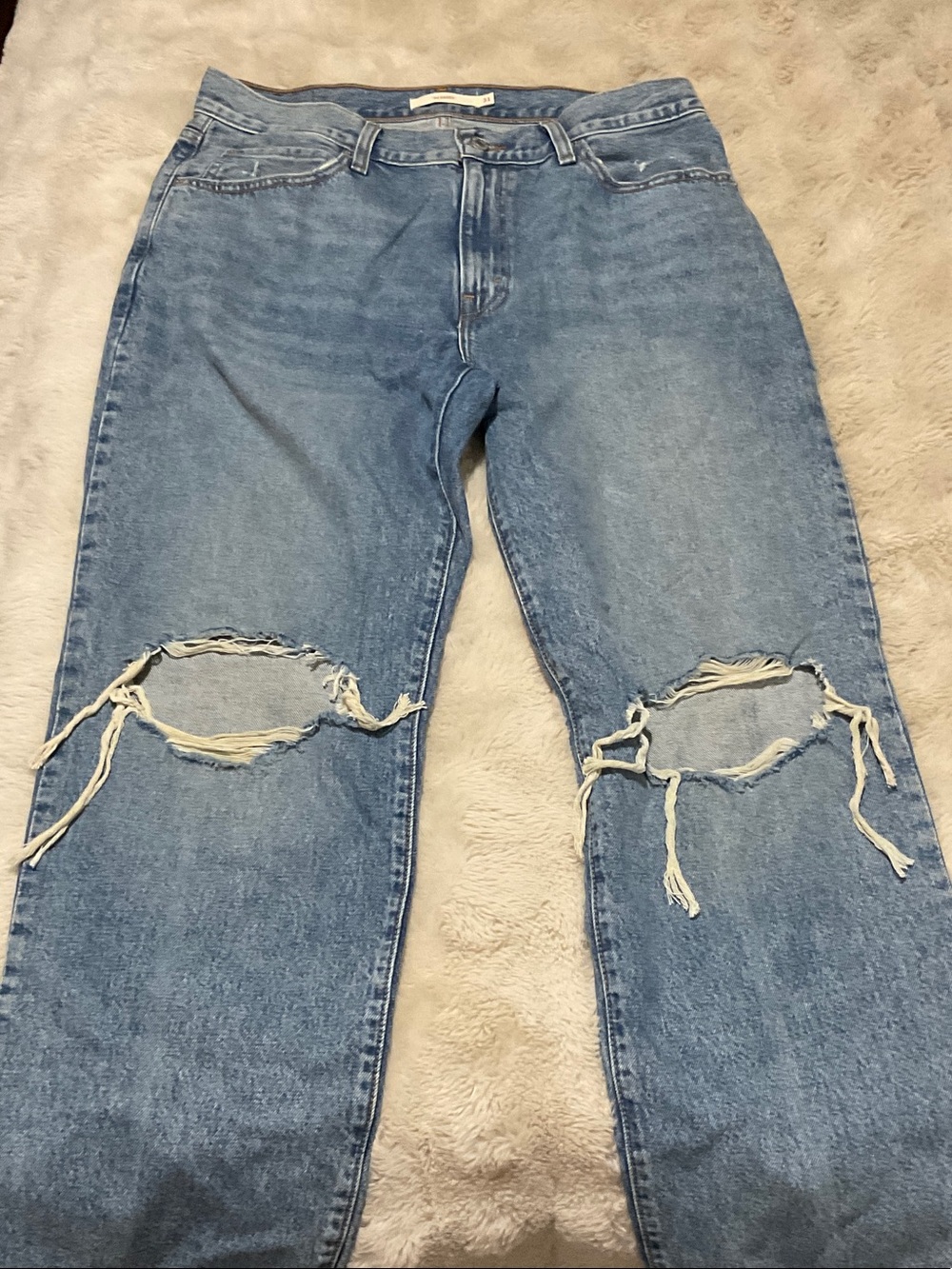 Levi's 94 baggy wide leg jeans, worn once